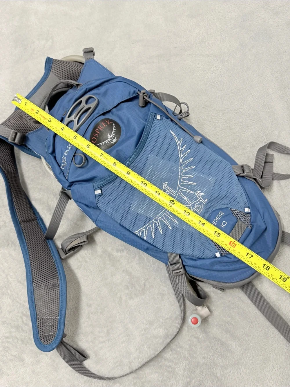 Osprey Viper 10 Hydration Backpack Blue Gray w/ Hydration Bladder